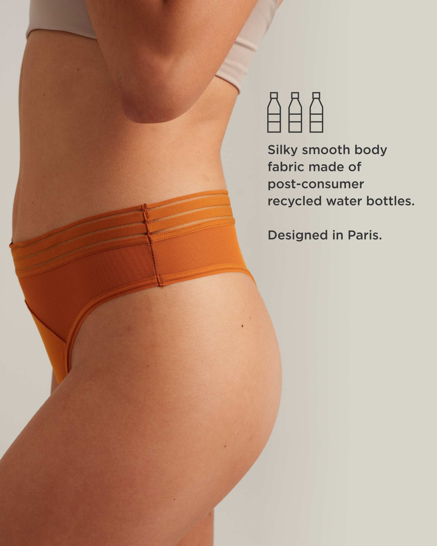 Leakproof Mesh Thong - Concordia Style Boutique