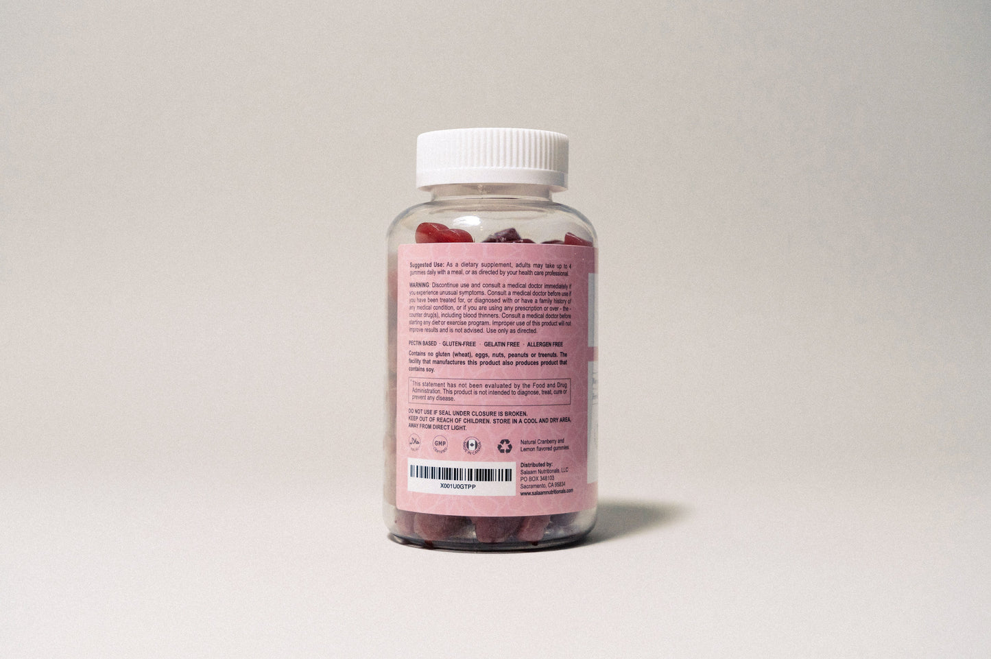 Halal Prenatal Vitamins - Gummy Multivitamins with Folate & DHA - 90 Count | Salaam Nutritionals - Concordia Style Boutique