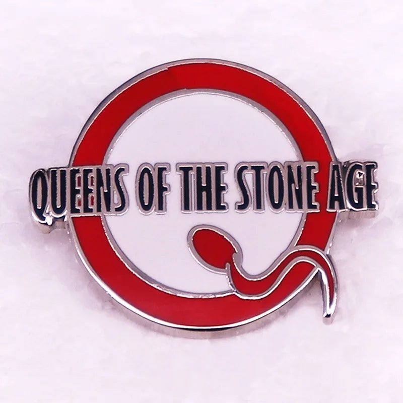 Queen of The Stone Age Enamel Pin Badge