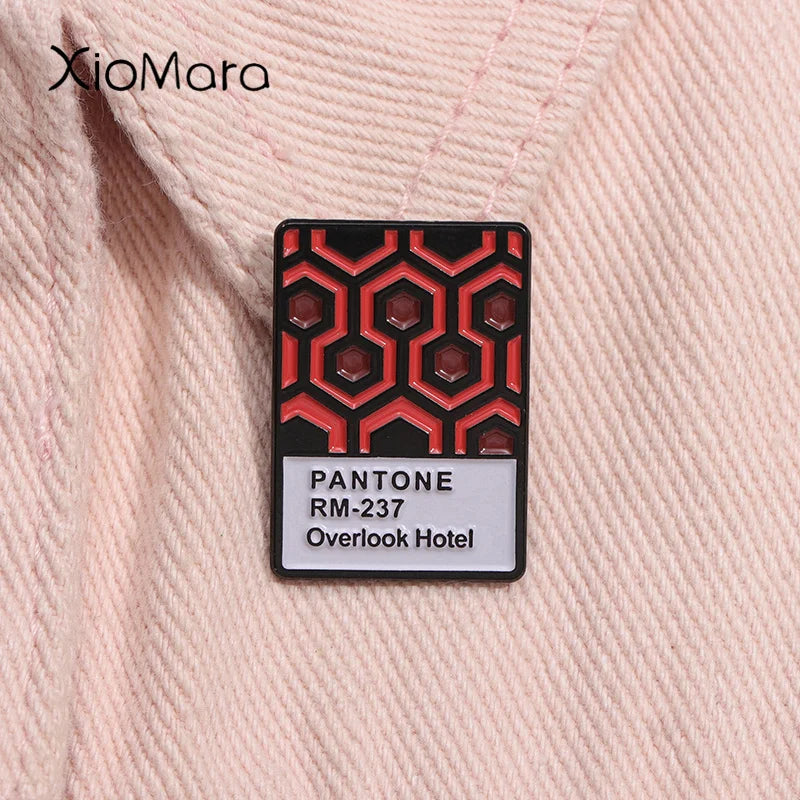 Overlook Hotel Enamel Pin Brooch Lapel Backpack Badge Jewelry Gift