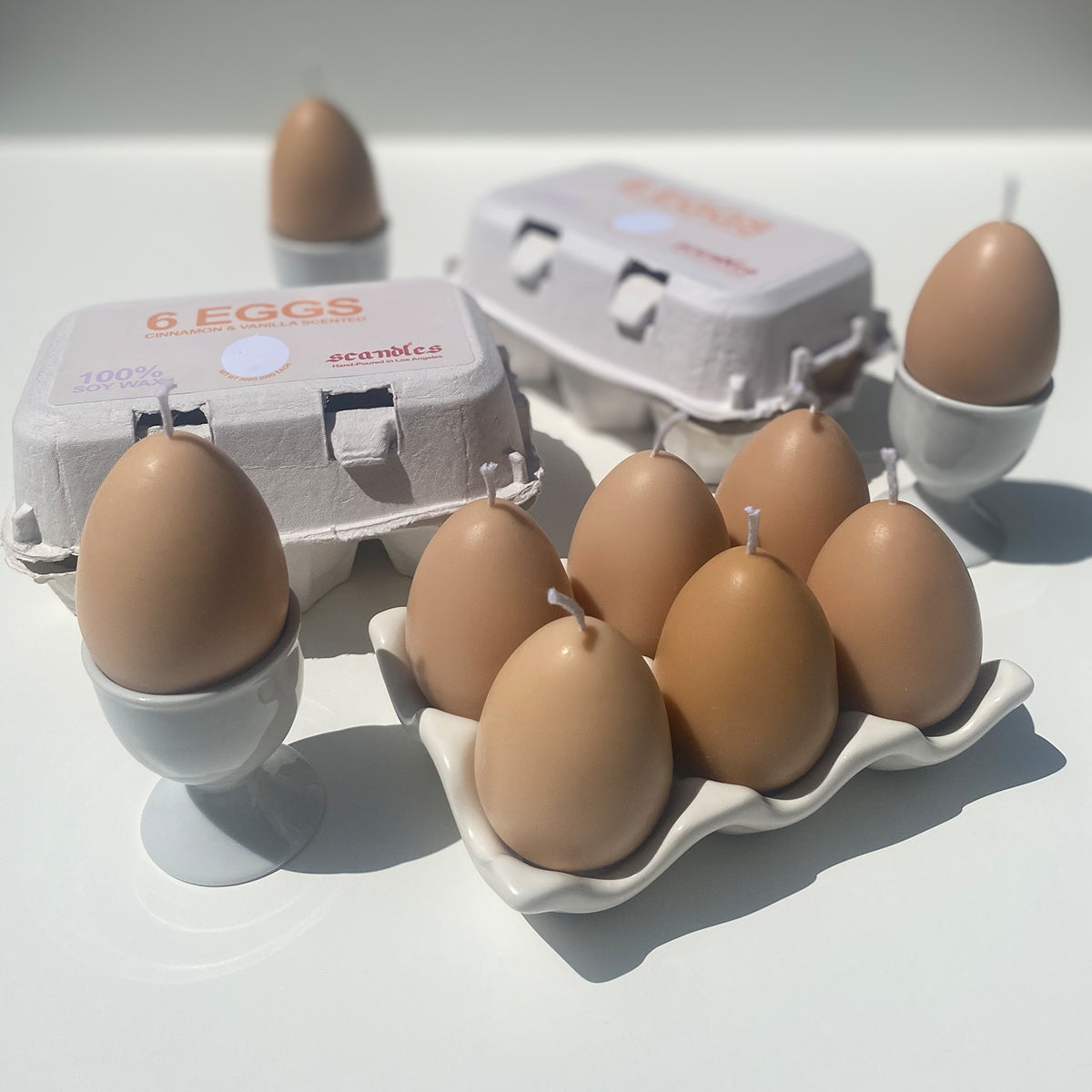 Egg Candles - 6 Pack Box - Concordia Style Boutique