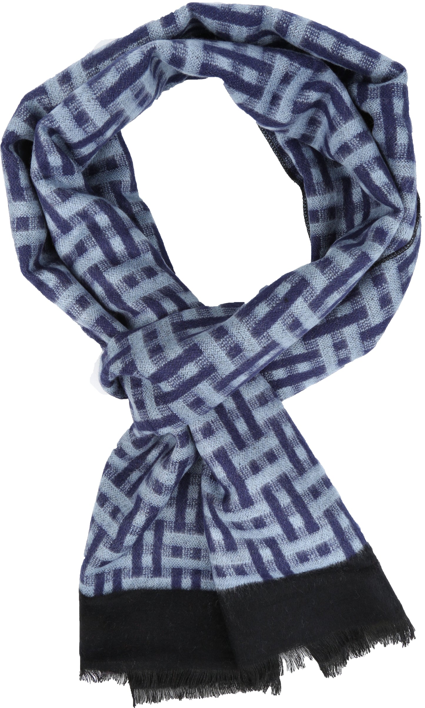 Sakkas Jiel Long Wide Classic Multi Colored Pattern UniSex Cashmere Feel Scarf - Concordia Style Boutique
