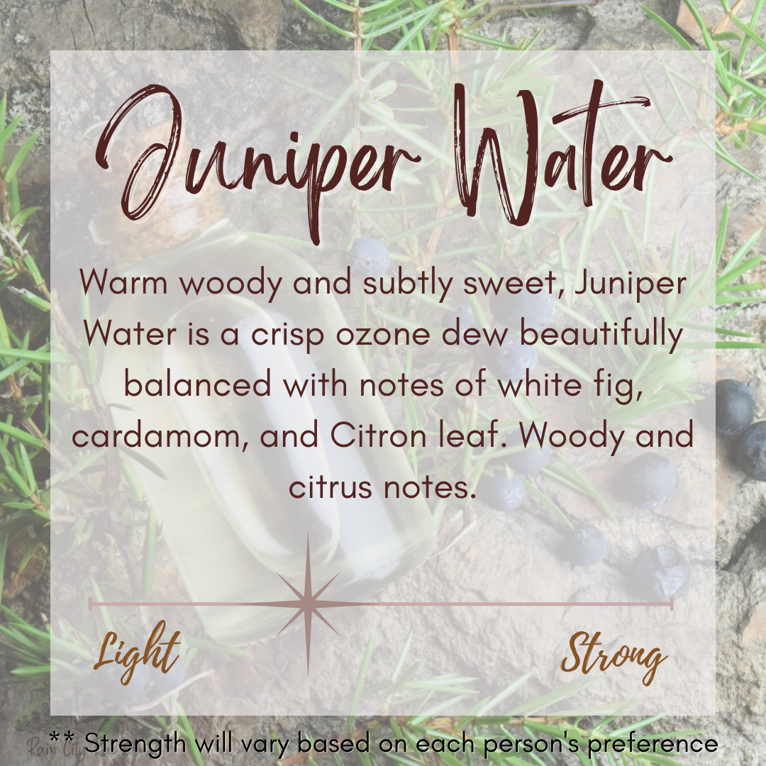 Juniper Water 13 oz Luxury Candle | Iridescent Blue