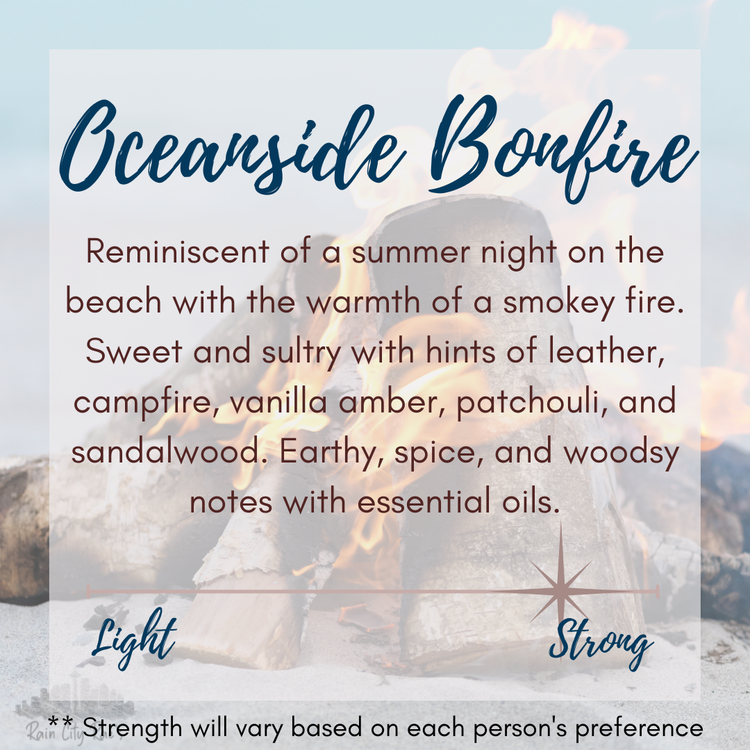 Oceanside Bonfire 13 oz Luxury Candle