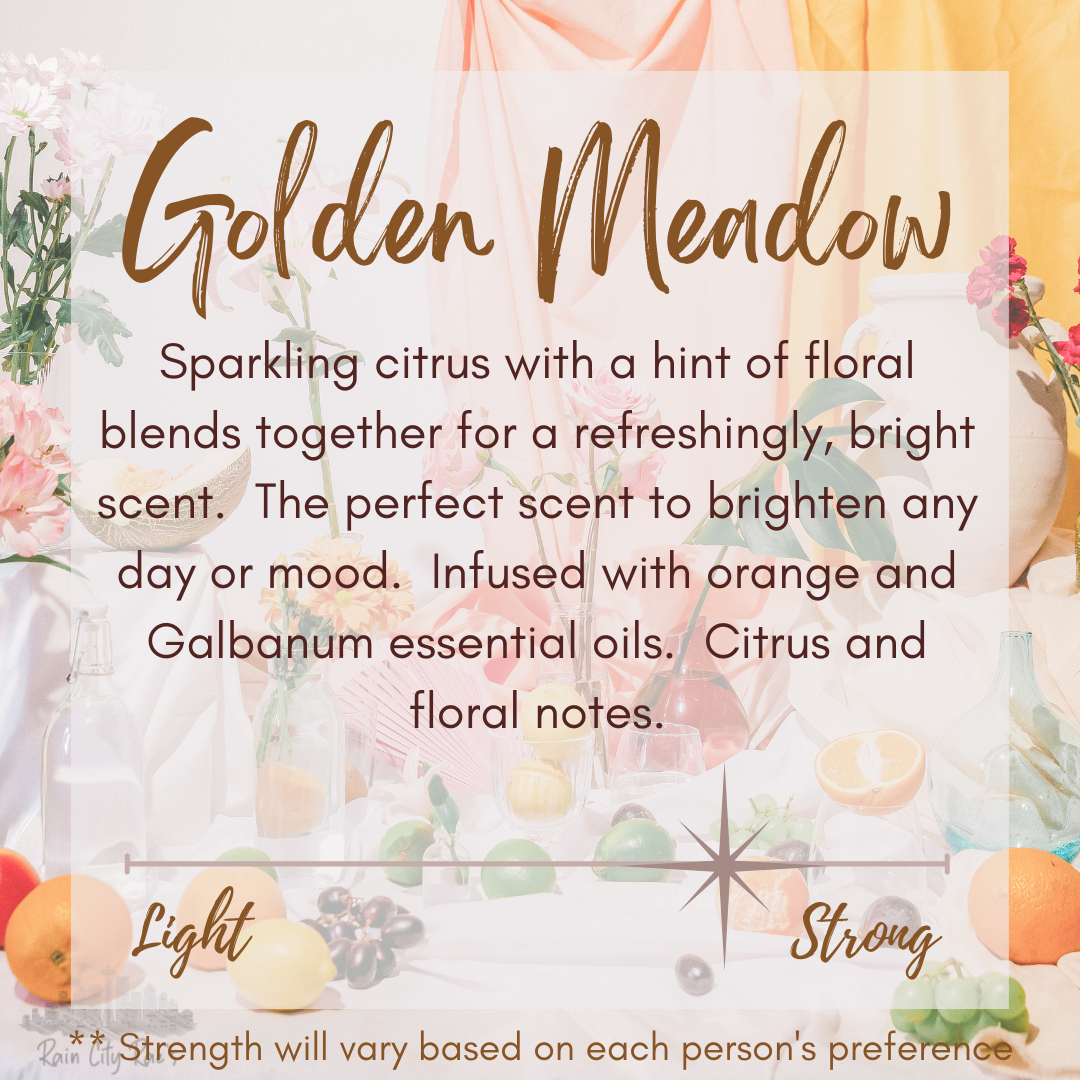 Golden Meadow 13 oz Luxury Candle