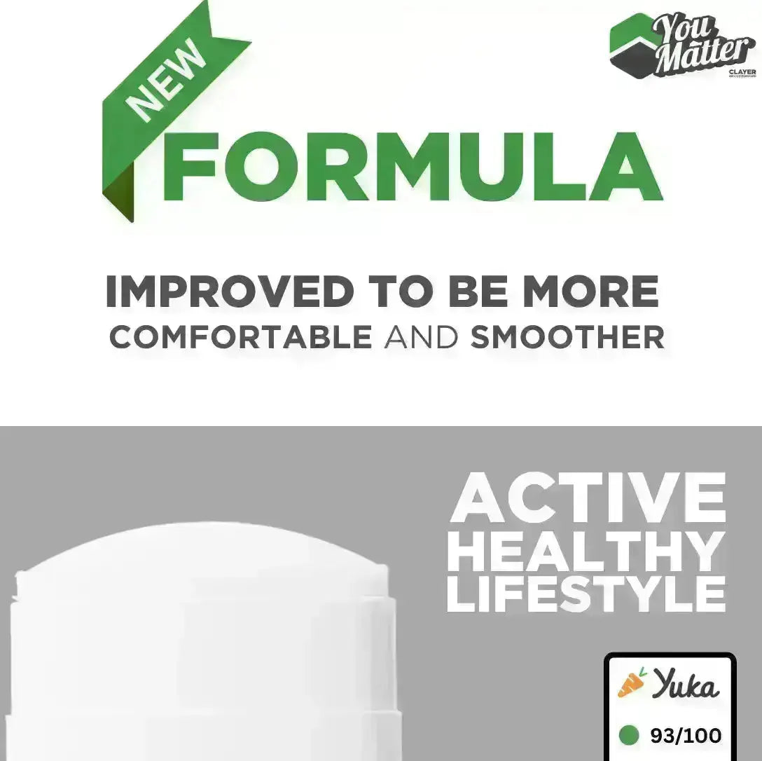 Natural Deodorant - Active Lifestyle - 3.35 OZ - NEW FORMULA - Concordia Style Boutique