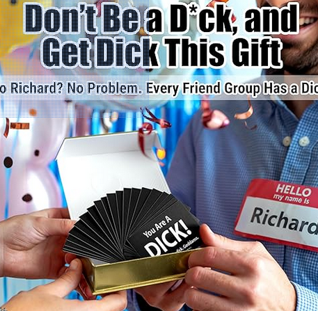 You Are a D**K Offensive Business Card 25 Pack - Concordia Style Boutique