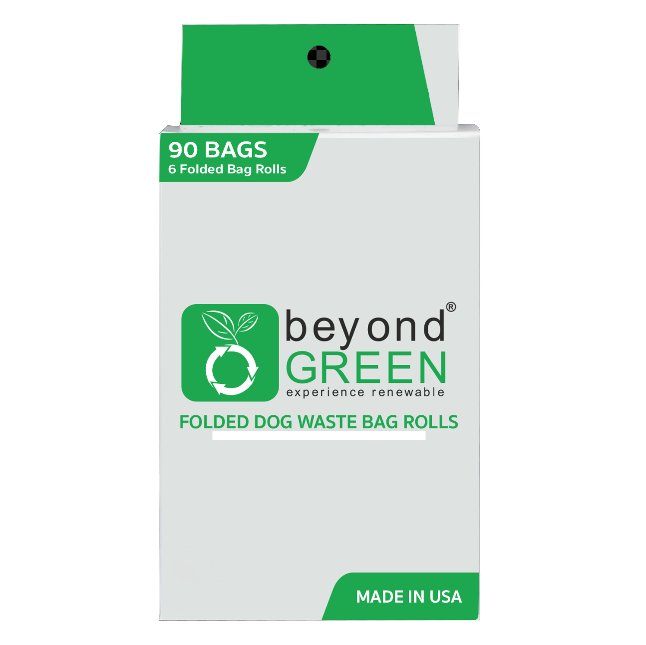 6-Pack of Compact Dog Poop Bags – Eco-Friendly, Leak-Proof (90 Bags per Pack)