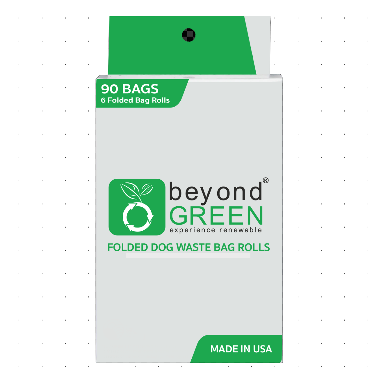90 Count - Dog Poop Bags – Leak-Proof, Durable, Plant-Based Materials