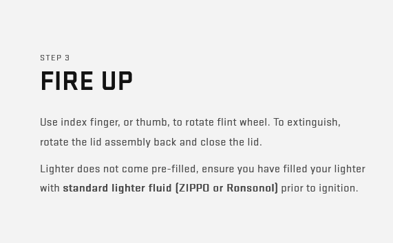 Radlight is a purpose built lighter for harsh conditions