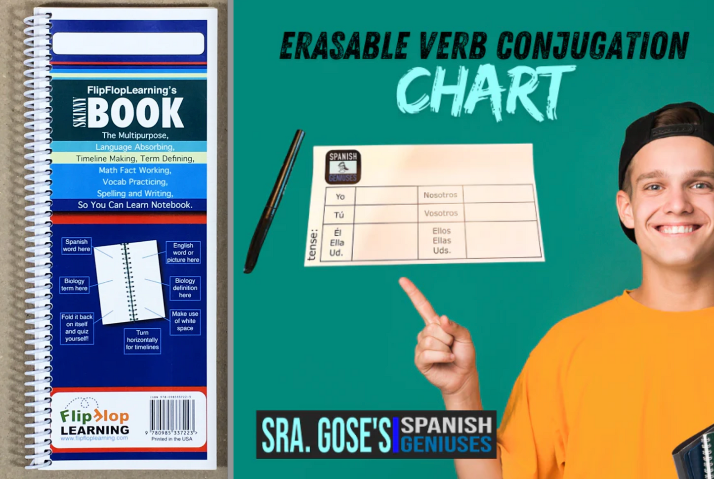 Spanish Geniuses Guide Book Level 2