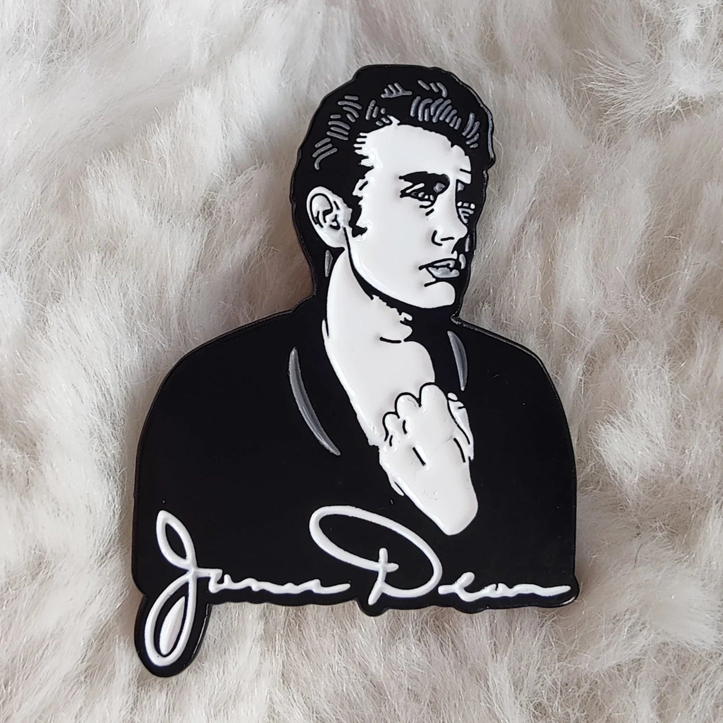 James Dean Enamel Lapel Pin