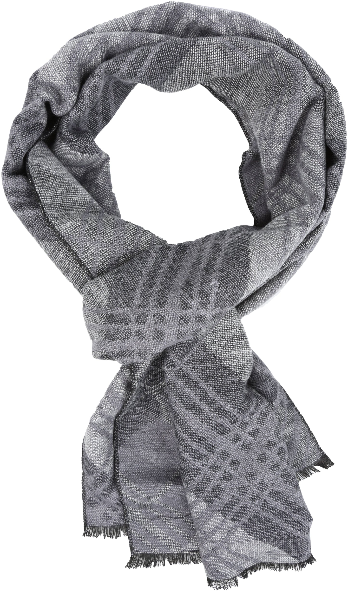Sakkas Todaya Long Multi Colored Diamond Patterned UniSex Cashmere Feel Scarf - Concordia Style Boutique