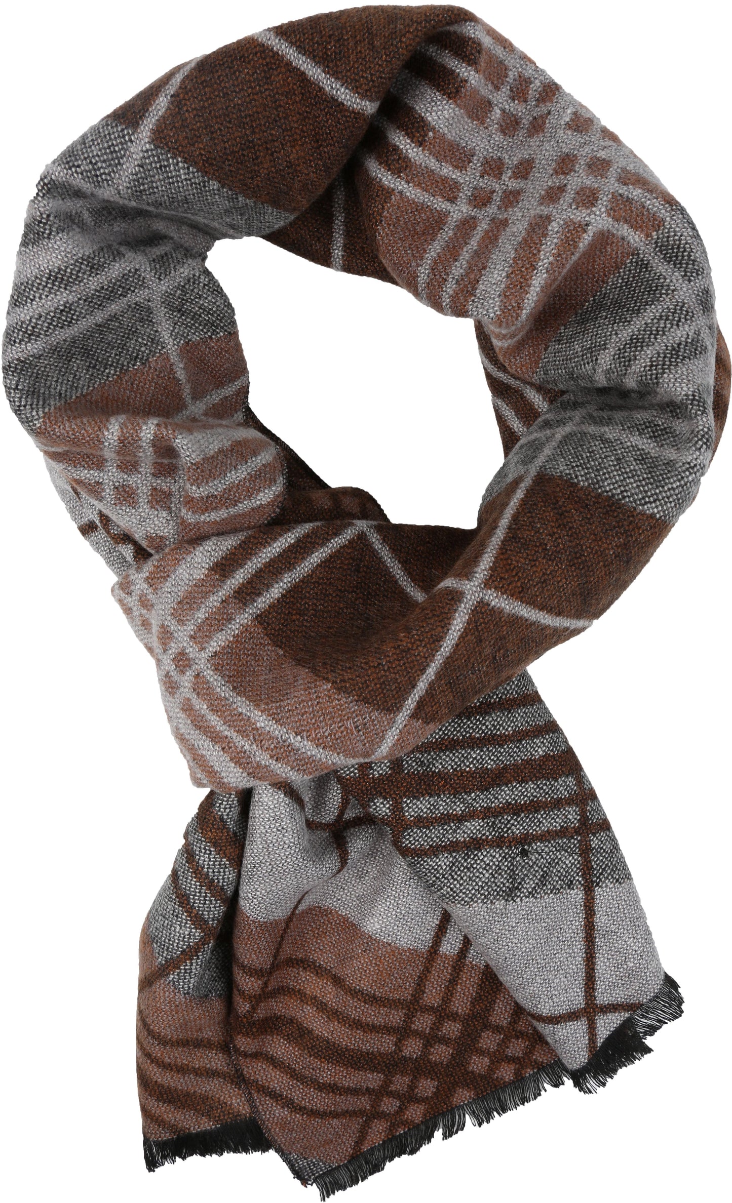 Sakkas Todaya Long Multi Colored Diamond Patterned UniSex Cashmere Feel Scarf - Concordia Style Boutique