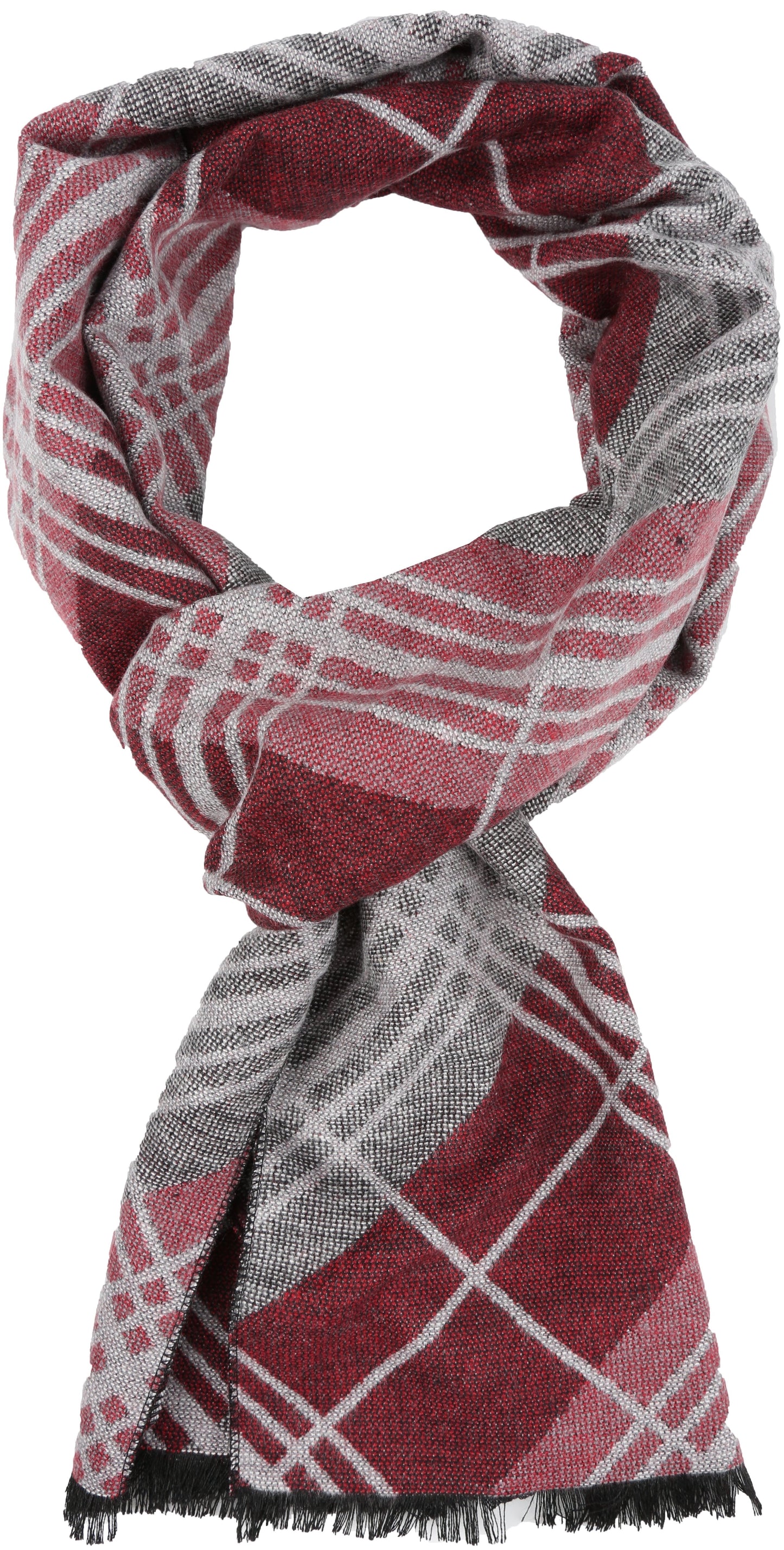 Sakkas Todaya Long Multi Colored Diamond Patterned UniSex Cashmere Feel Scarf - Concordia Style Boutique