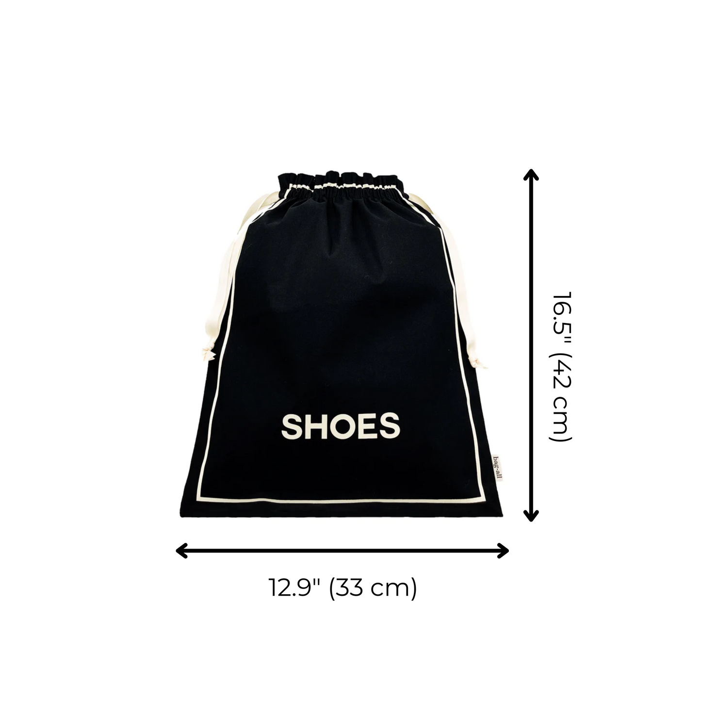 Couture Shoe Travel Bag, Black - Concordia Style Boutique