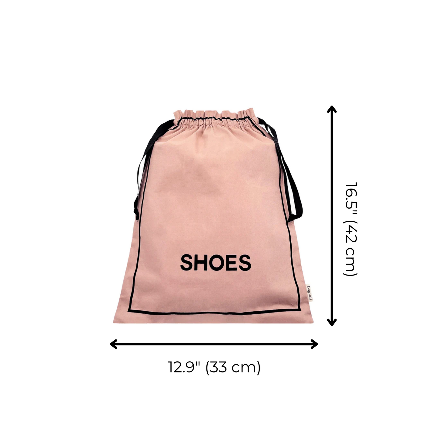 Couture Shoe Travel Bag, Pink/Blush - Concordia Style Boutique