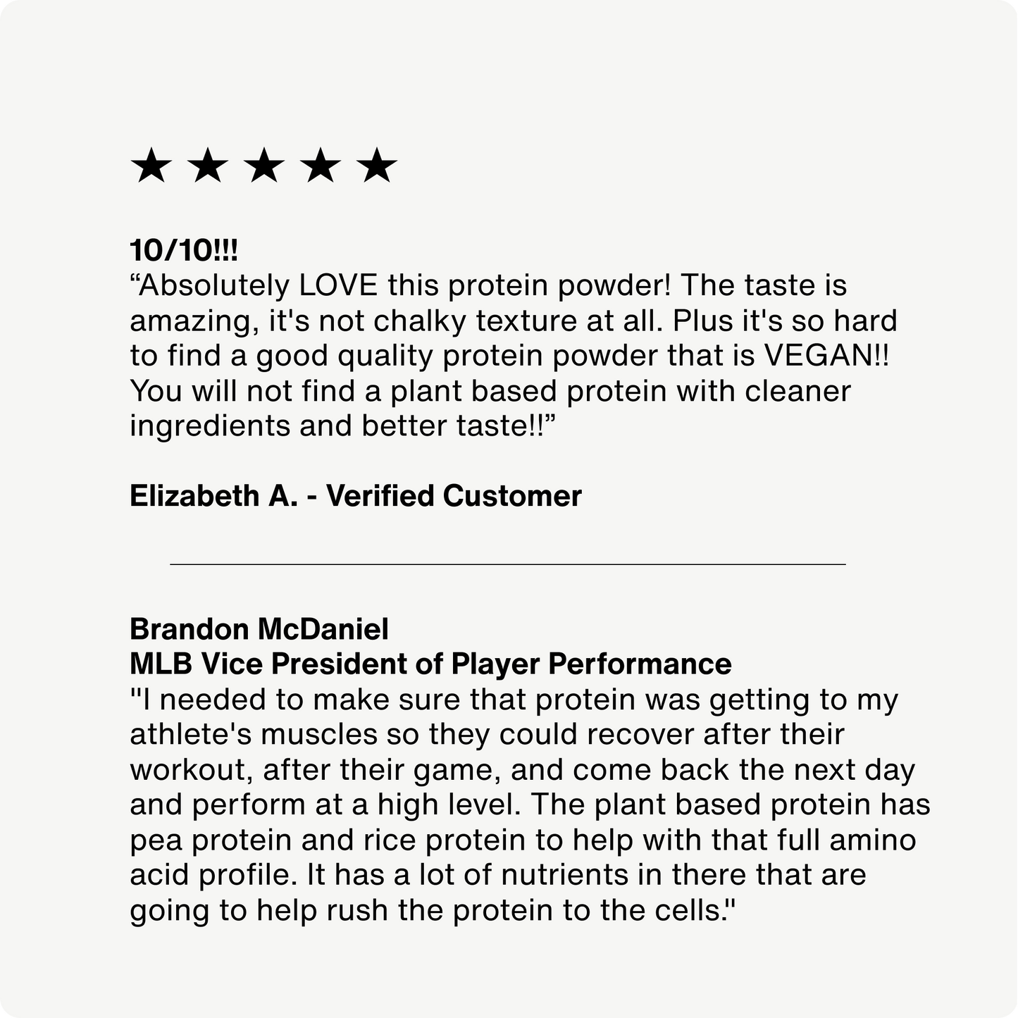 100% Plant Protein Powder - Concordia Style Boutique