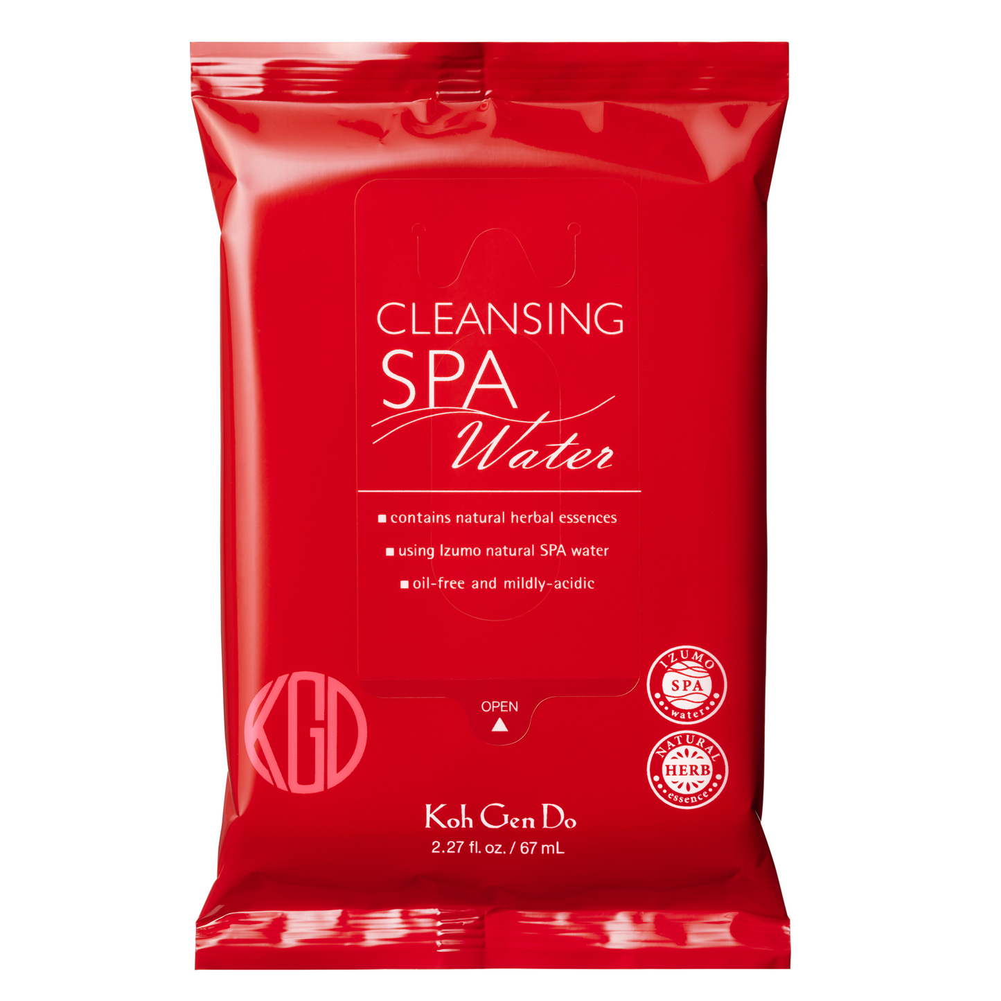 Spa Cleansing Water Cloths - Relaxing Aromas