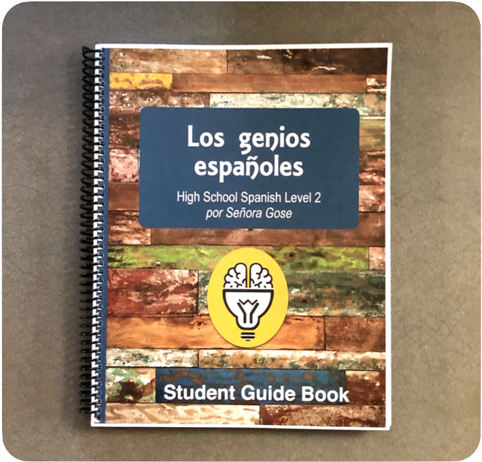 Spanish Geniuses Guide Book Level 2