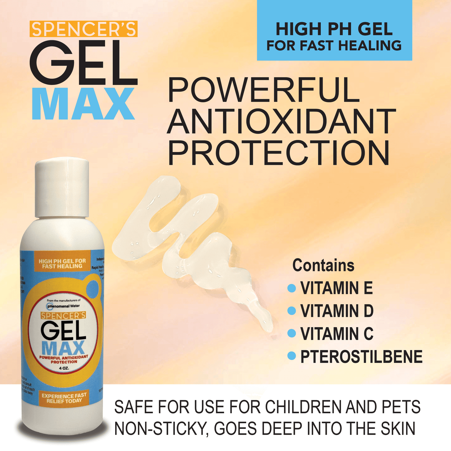 Spencer’s Gel Max Enriched Formula (4oz) - Concordia Style Boutique