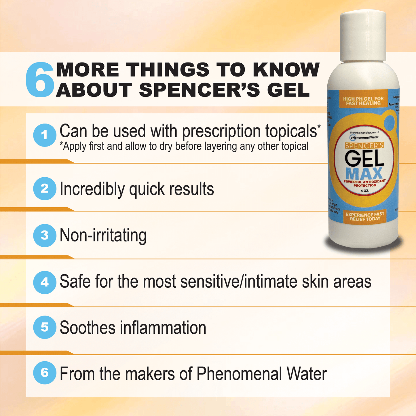 Spencer’s Gel Max Enriched Formula (4oz) - Concordia Style Boutique