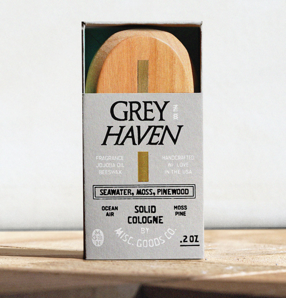"Greyhaven" Solid Cologne