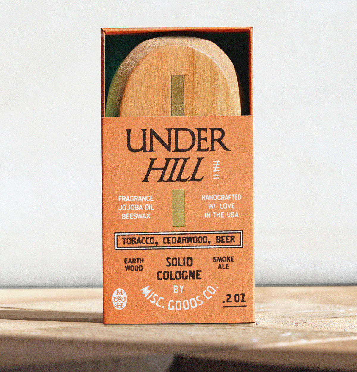 "Underhill" Solid Cologne