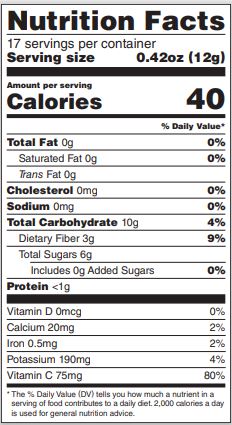 Freeze-Dried, Diced Strawberries 7.5oz - Concordia Style Boutique