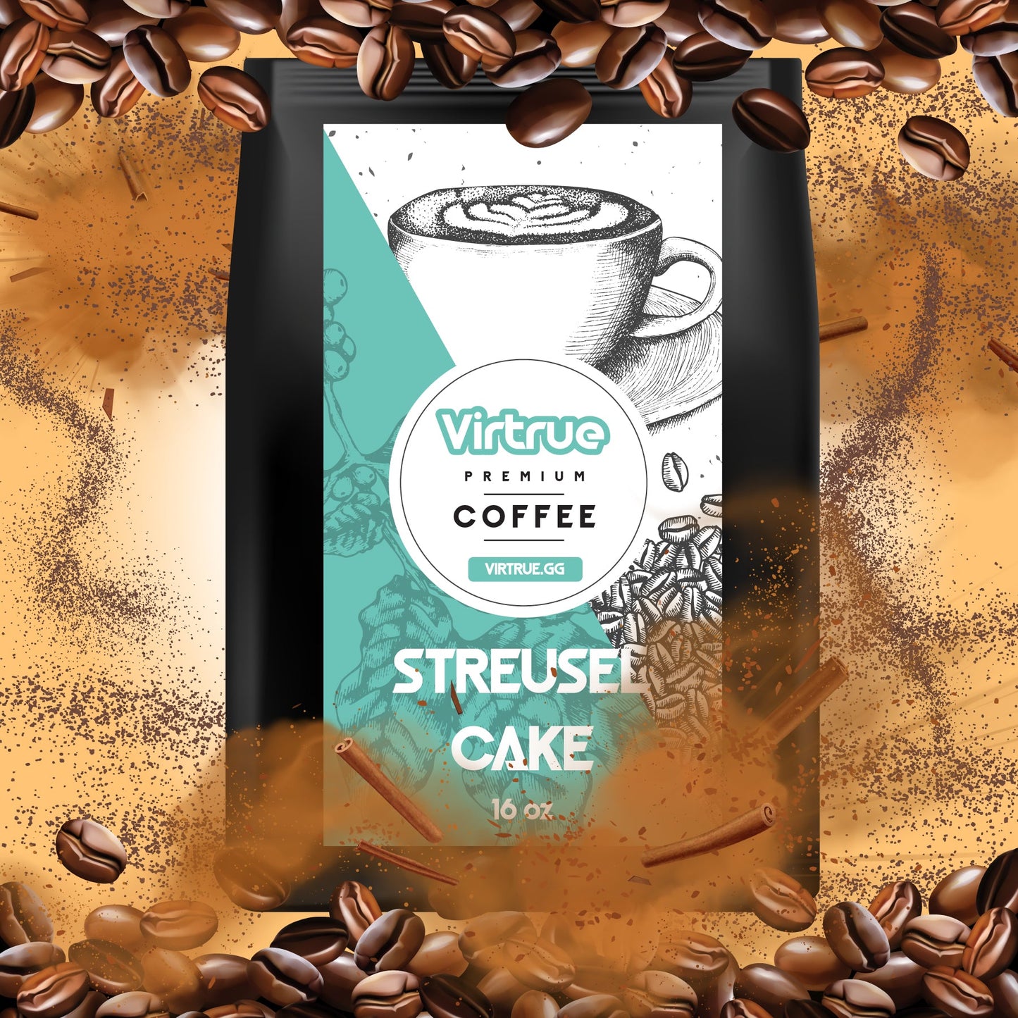 Flavored Coffee – 16oz | Small Batch, Expertly Roasted, No Sugar - Concordia Style Boutique