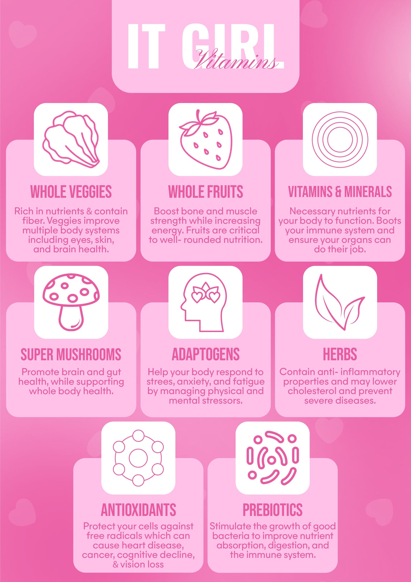 It Girl Snack - Superfood Greens Gummies