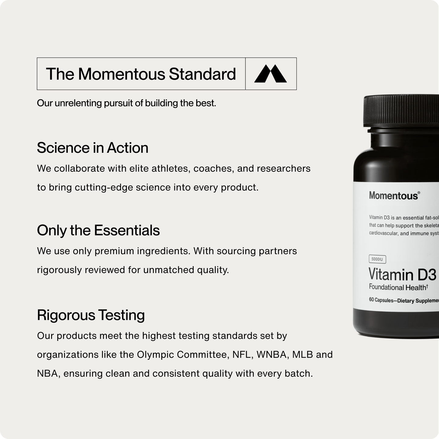 Vitamin D3 5000 IU - Concordia Style Boutique
