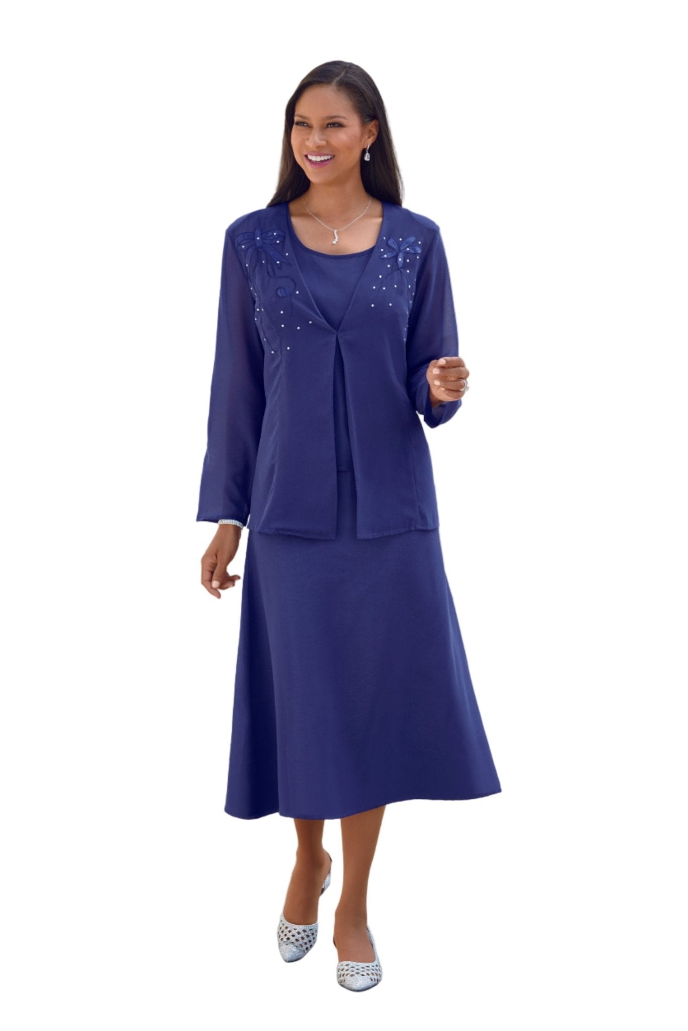 Ribbons of Shine 3-Pc. Suit by EY Boutique