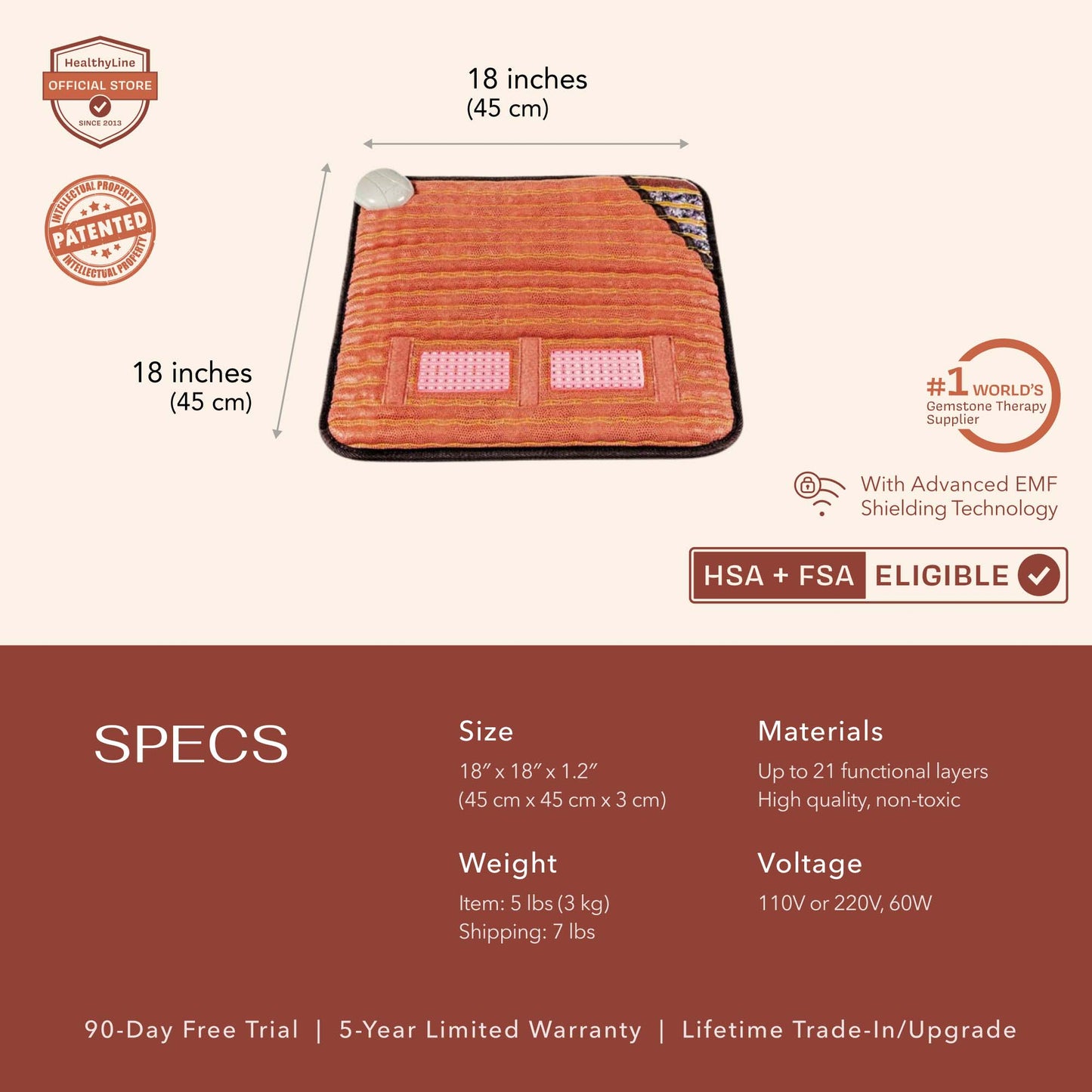 TAO Series | Far Infrared Heating Mats