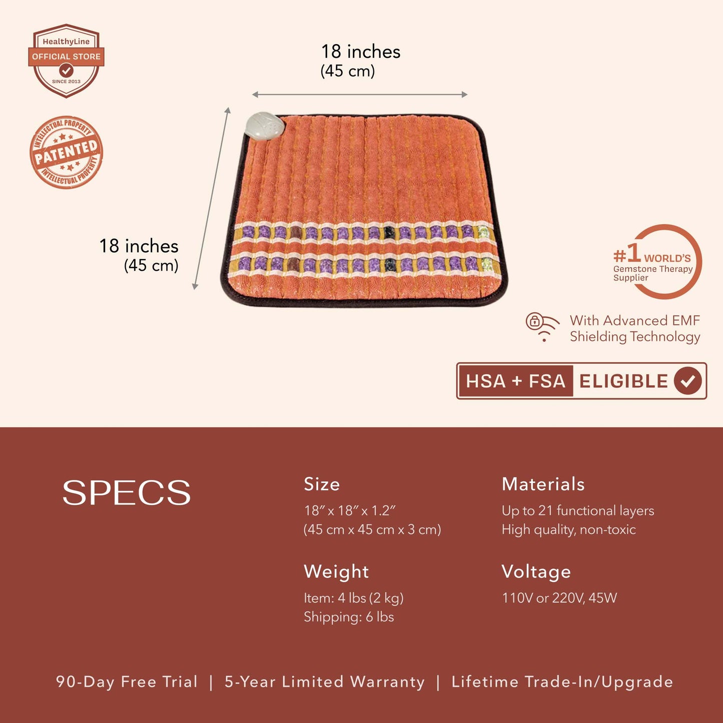TAO Series | Far Infrared Heating Mats