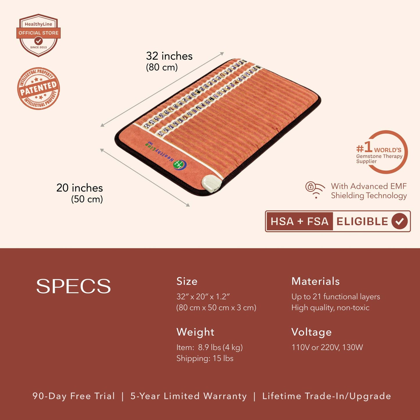 TAO Series | Far Infrared Heating Mats