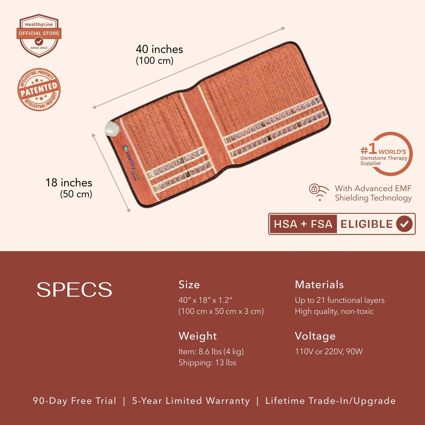 TAO Series | Far Infrared Heating Mats