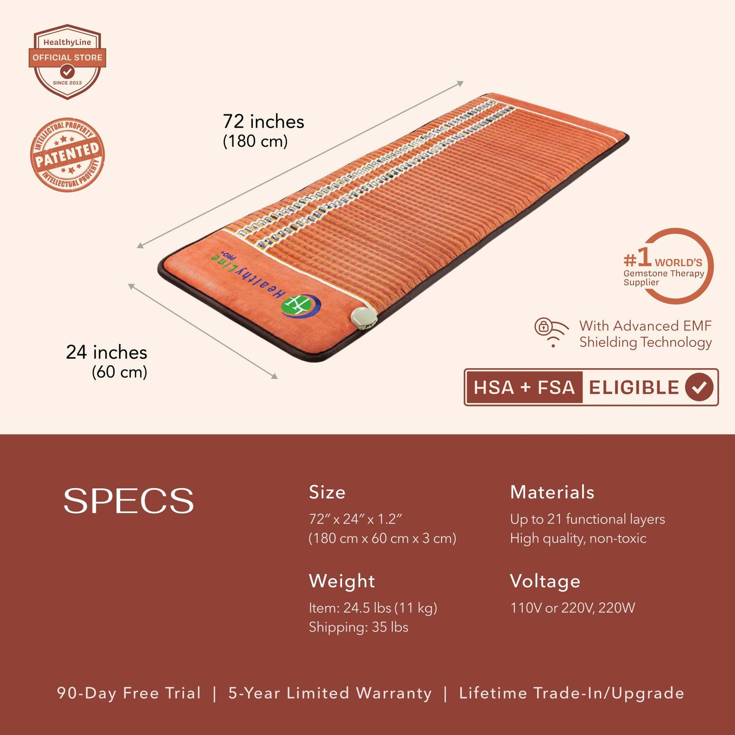 TAO Series | Far Infrared Heating Mats