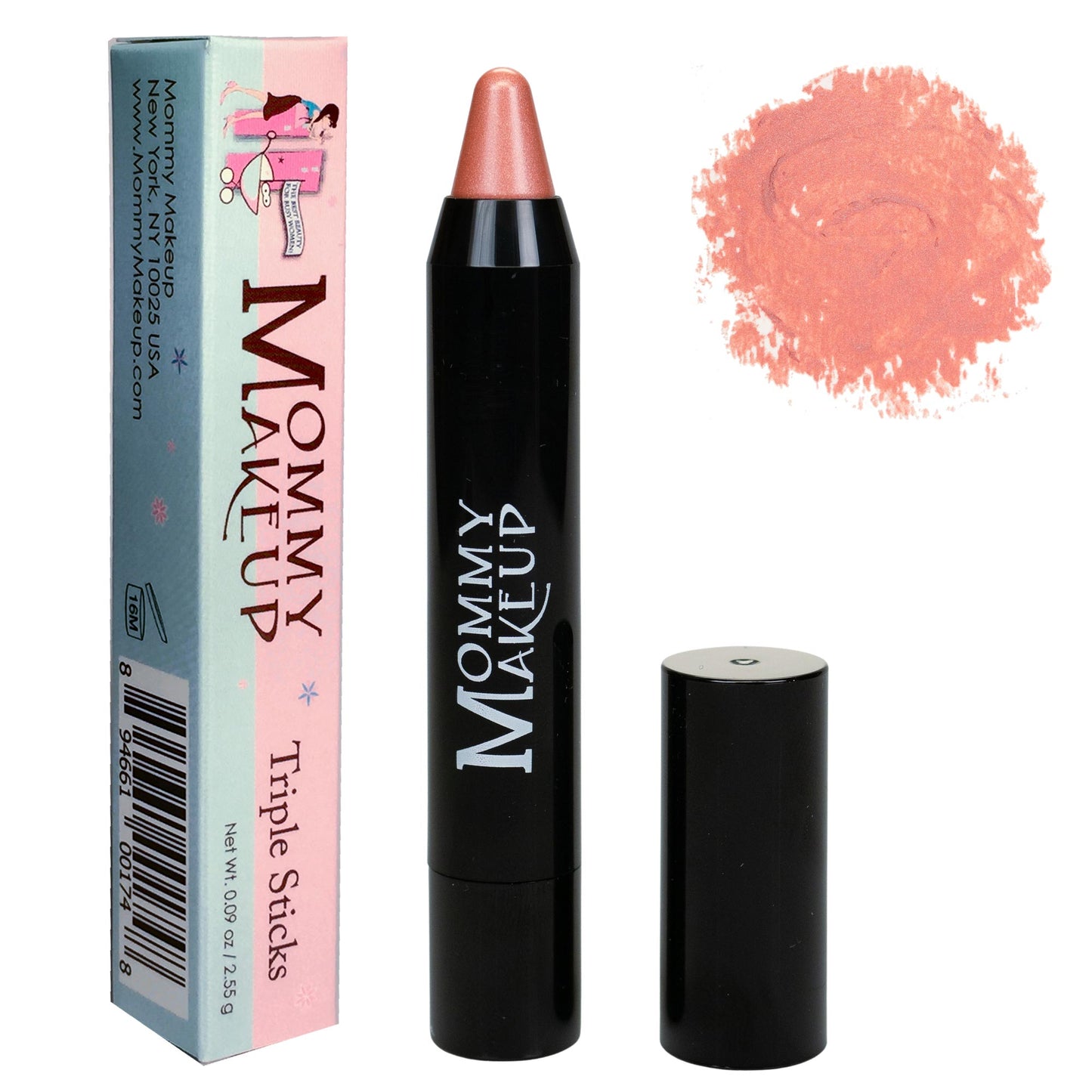 Triple Sticks Lipstick, Cream Blush, and Treatment in Riley Love - Concordia Style Boutique