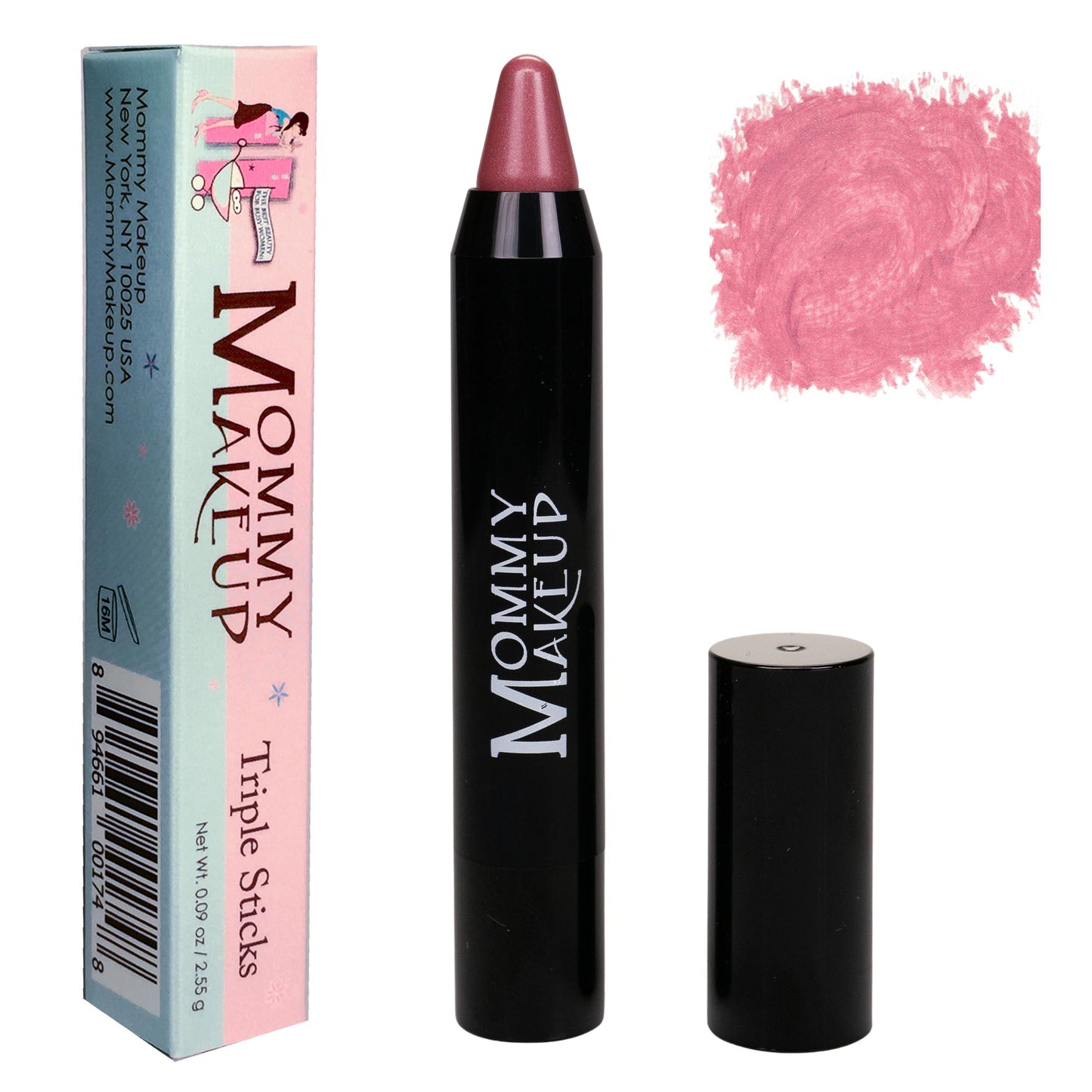 Triple Sticks Lipstick, Cream Blush, and Treatment in Pink Daisy - Concordia Style Boutique