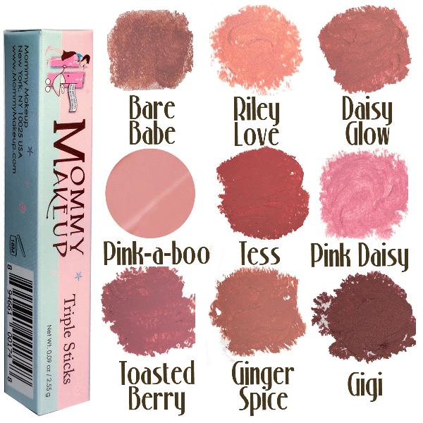 Triple Sticks Lipstick, Cream Blush, and Treatment in Toasted Berry - Concordia Style Boutique