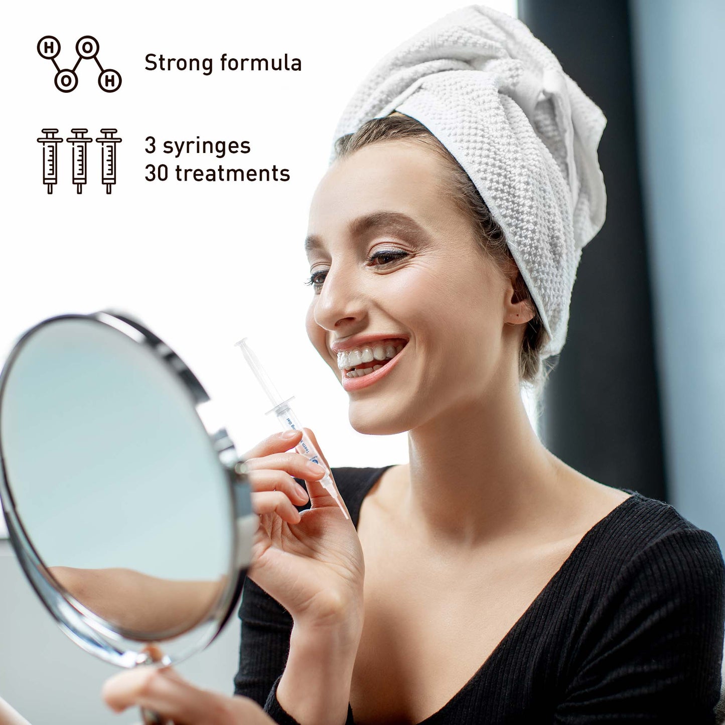 Pursonic Advanced LED Teeth Whitening Solution with Additional Syringes - Concordia Style Boutique