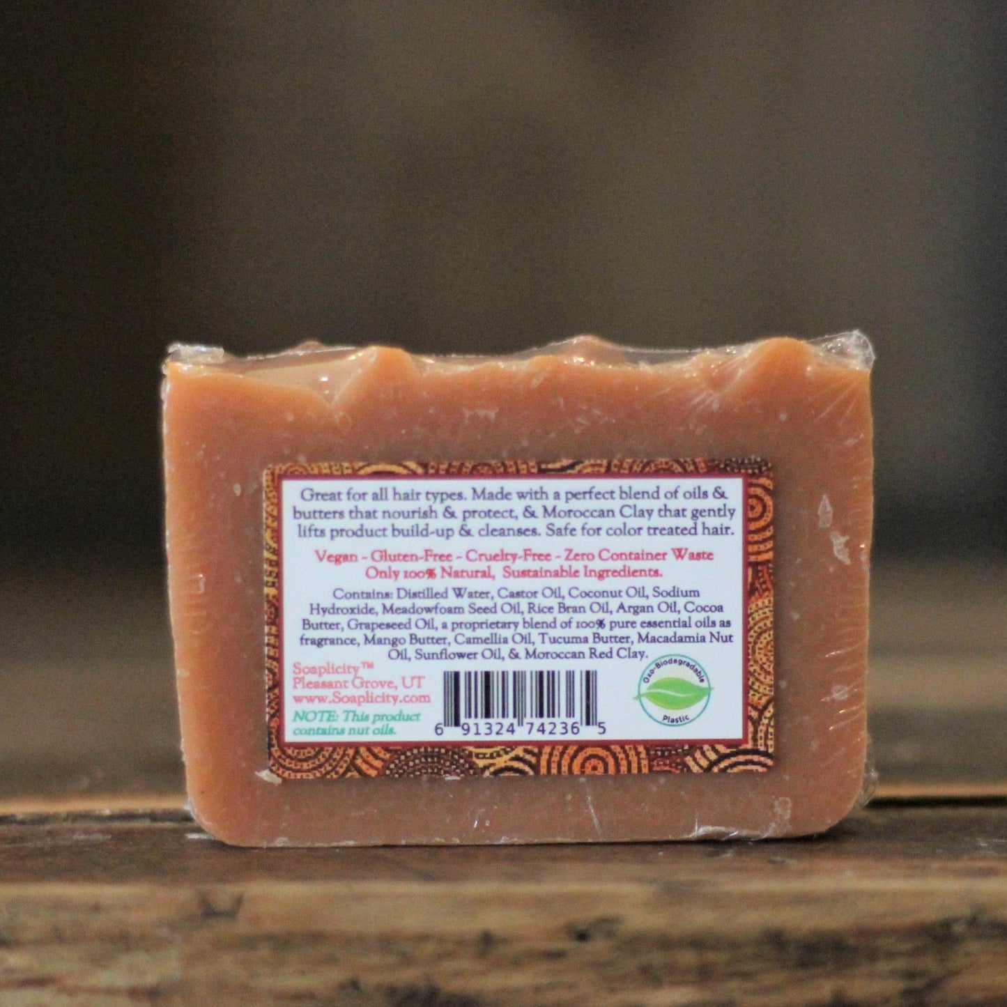 Tangerine Patchouli Shampoo Bar - Concordia Style Boutique