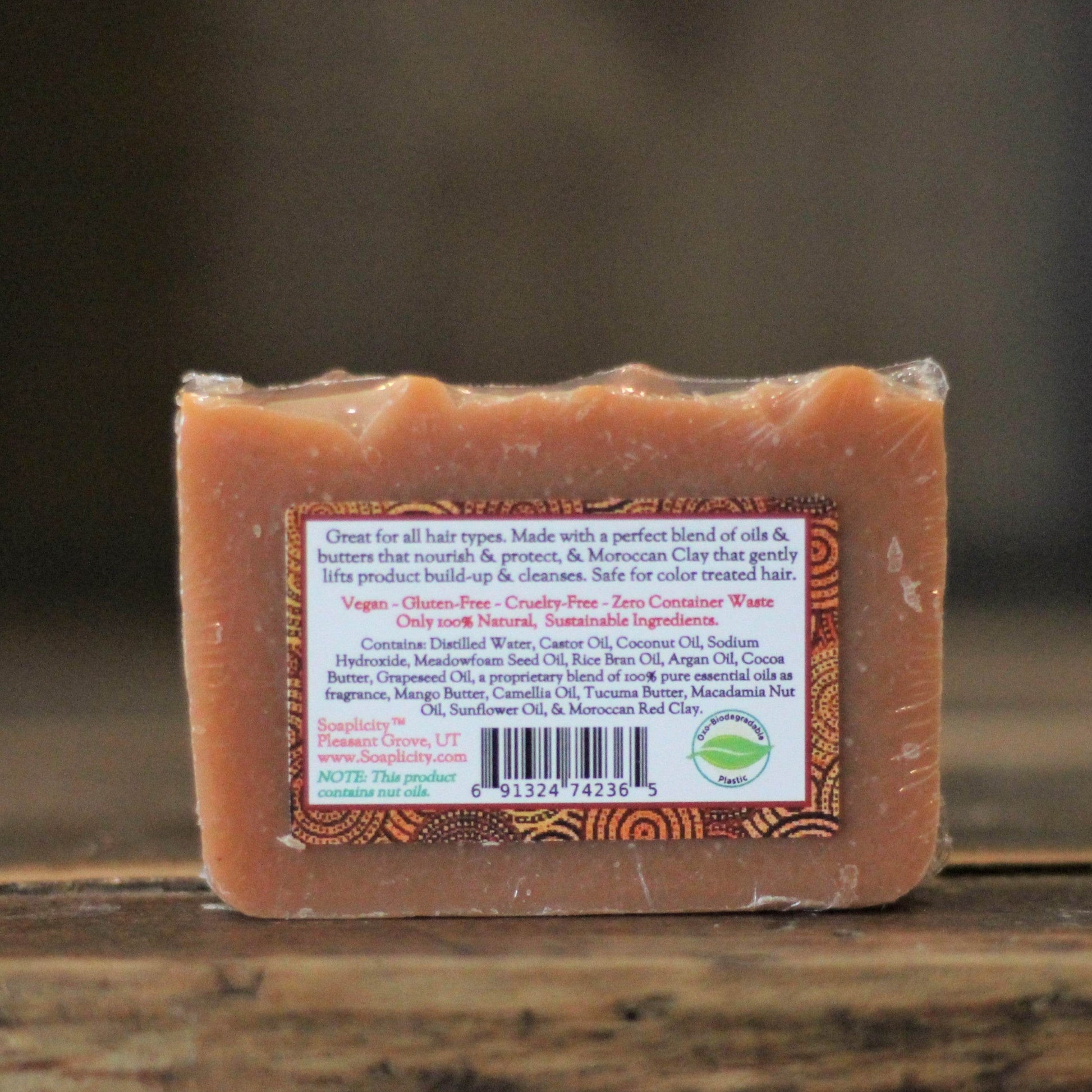 Tangerine Patchouli Shampoo Bar - Concordia Style Boutique