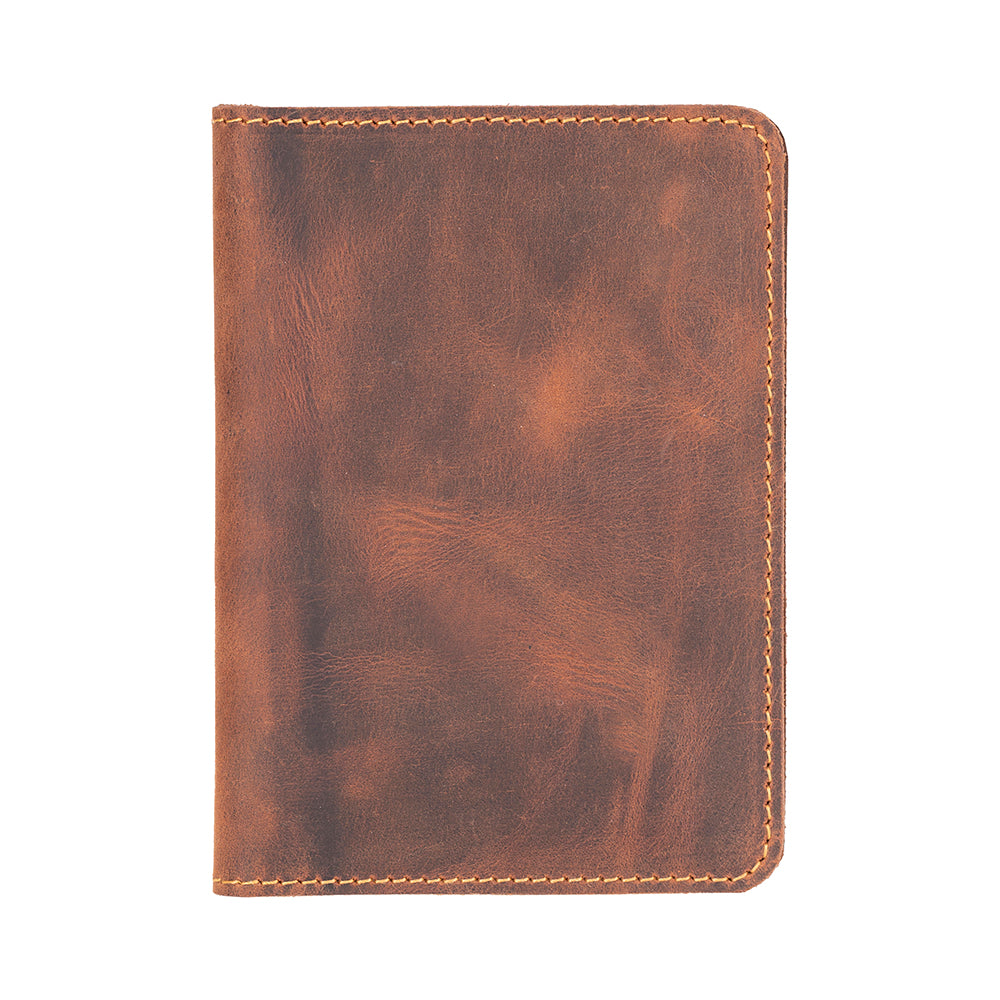 Tempe Genuine Leather Passport Holder - Handcrafted Travel Document Organizer - Concordia Style Boutique