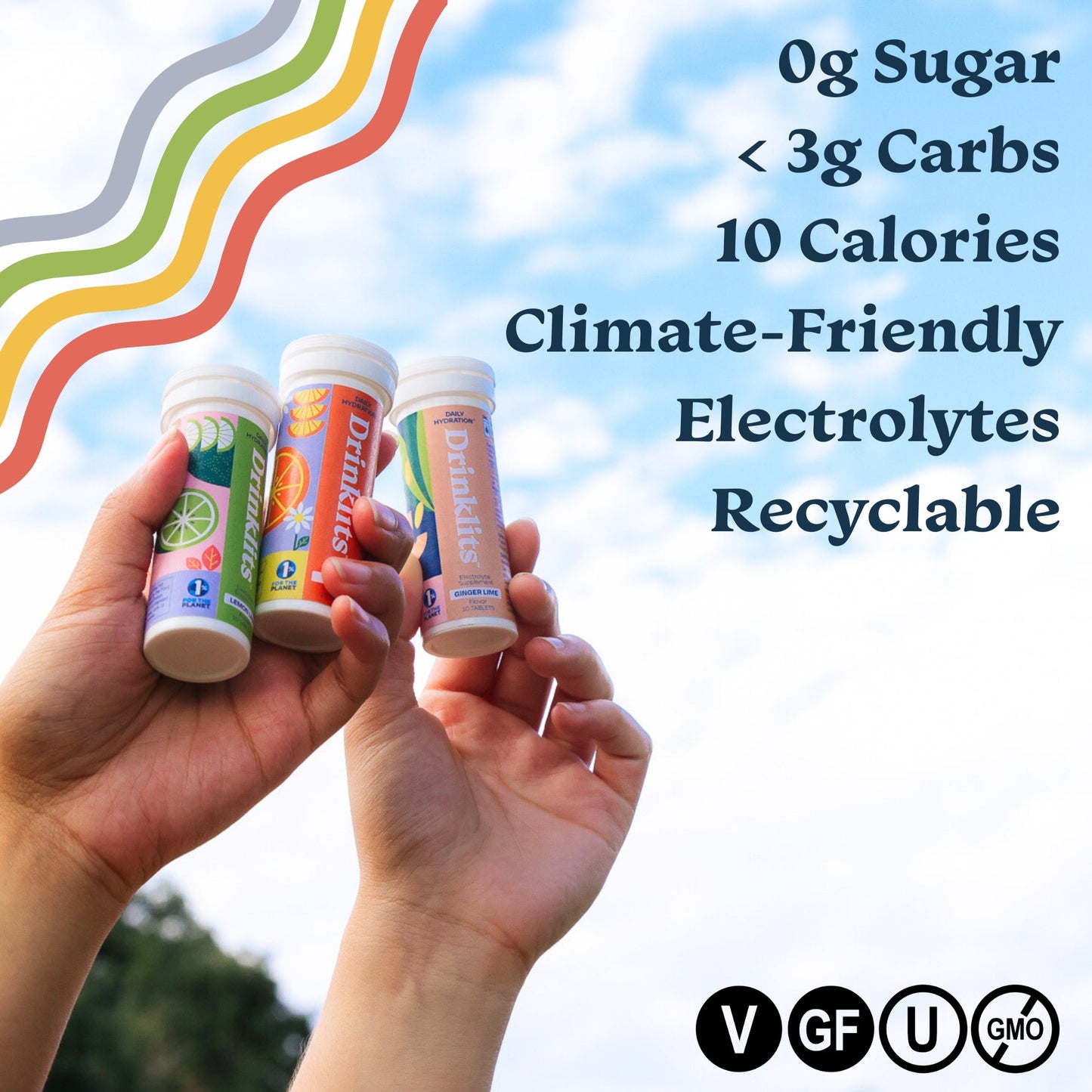Lemon-Lime & Orange Electrolyte Tablets (4) Tube Bundle | Citrus Daily Hydration Combo Pack - Concordia Style Boutique
