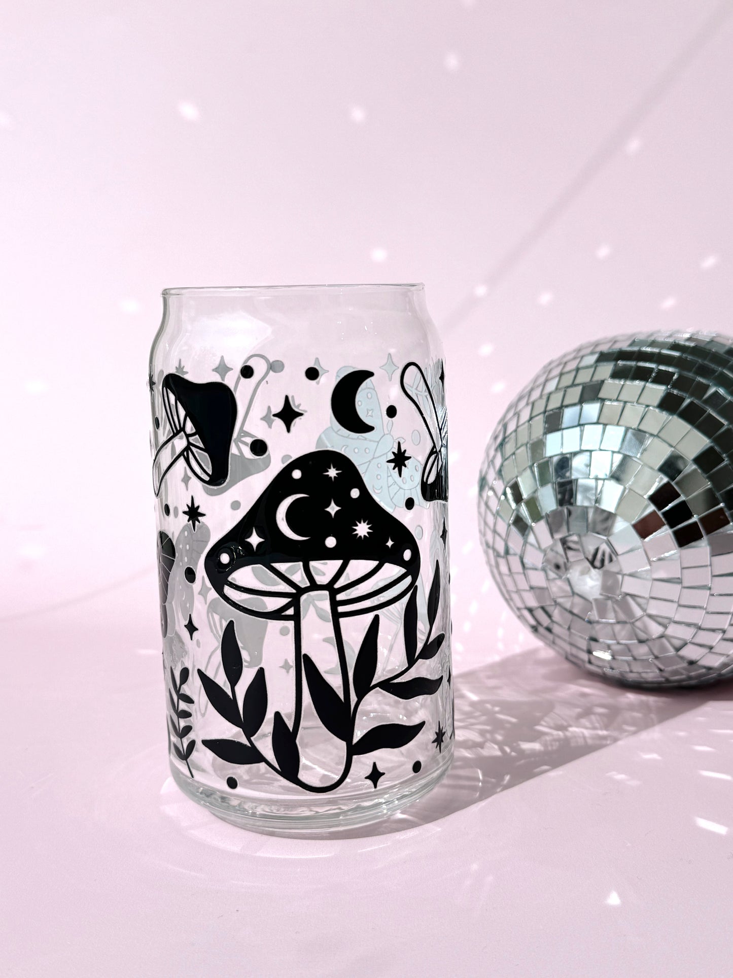 Celestial Mushroom Glass Cup - Concordia Style Boutique