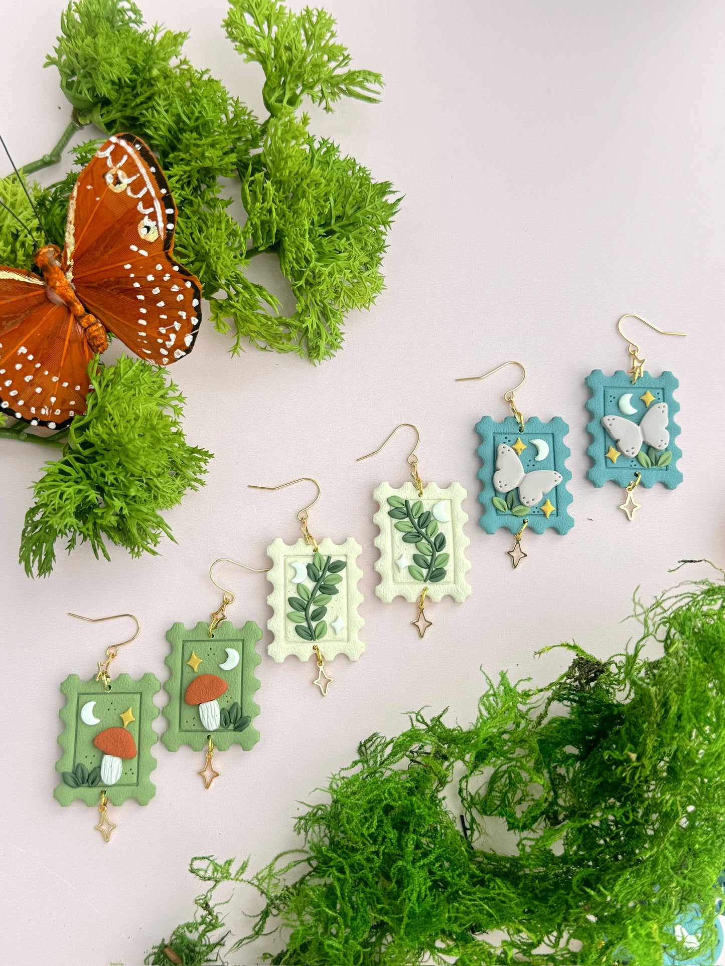 Butterfly Stamp Dangles - Concordia Style Boutique