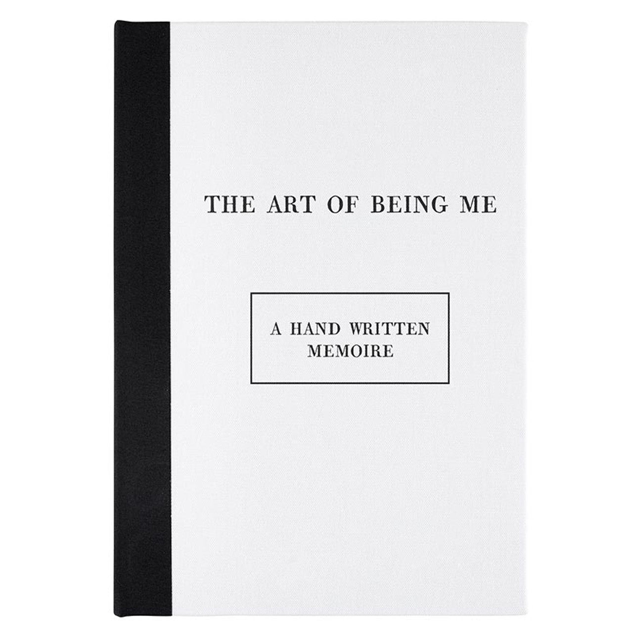 The Art of Being Me Journal | Linen Covered Combination Notebook and Sketchbook | 7" x 10" H - Premium Journal from The Bullish Store - Just $17.95! Shop now at Concordia Style Boutique