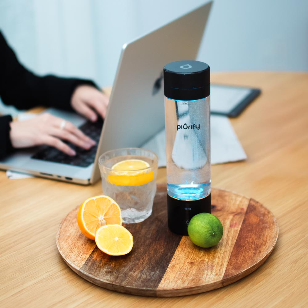 PIURIFY Hydrogenator® Bottle - Turquoise - Concordia Style Boutique